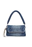 Desigual Damen 25SAXD23 Bag_Half Logo, Blue