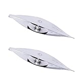 2 Stück Nähmaschinen-Spulen mit korrosionsbeständiger Oberfläche zum Ordnen von Fadenmanagement, Nähspulen