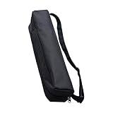 predolo Stativ Tragetasche Schultergurt faltbar multifunktional für Mikrofonständer Stativ, 10 x 10 x 40 cm