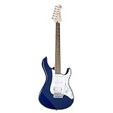 Yamaha Pacifica 012 BM E-Gitarre blau metallic – Hochwertige Elektrogitarre für Einsteiger in elegantem Design – 4/4 Gitarre aus Holz