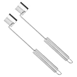 Maisschäler, Maismuskatnuss, 2 Pack Remover COB Edelstahl Peel Gadget, Küchenkerntrenner, Haushaltsreibe für Outdoor Catering