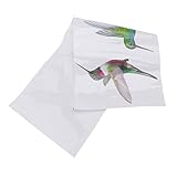 Mobestech 4Stücke Fensteraufkleber Kollisions Aufkleber für Vogelschutz Statische Glasplatte Einfach Anzubringen und Rückstandsfrei Entfernbar für Wohnräume