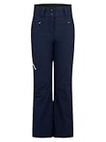 Ziener Kinder Alin Ski-Hose/Schnee-Hose | atmungsaktiv, wasserdicht, PFC frei, Dark Navy, 152