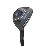 LAZRUS GOLF Premium Hybrid Golfschläger für Herren – 2, 3, 4, 5, 6, 7, 8, 9, PW Rechtshänder & Linkshänder, Graphit-Schäfte, Regular Flex (Herren, RHB #9)