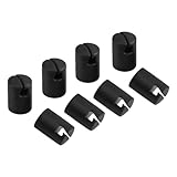 Perfeclan 8 Stück Trampolin-Gehäuse-Polkappen, Trampolin-Netz, Mast-Top-Halter, Reparatur, Trampolin-Zubehör, Schutzhülle für den Garten