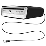 Baaly USB 2.0-Schnittstelle Autoradio Tragbarer CD/DVD Dish Box Player Fürs Auto, Lässt Sich An Den USB-Anschluss im Auto, Laptop, Fernseher, Computer Anschließen (groß)