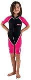 Seac Dolphin, Tauchanzug Shorty für Kinder aus 1,5 mm Neopren und Lycra geeignet für Schwimmen, Schnorcheln und Wasserspiele