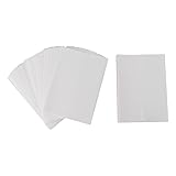 Transparentes Transparentpapier, multifunktional, transparentes Transferpapier, Festival-Dekorationszubehör für Grußkarten, Schulen und Büros, 100 Stück