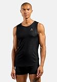 Odlo Unterhemd Herren Kurzarm Active F-Dry Light I Funktionsshirt I Funktionsunterwäsche Singlet Sportunterhemd I Herren