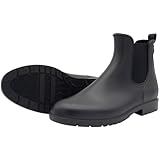PFIFF 103102 Jodhpurstiefelette Quebeck, PVC Stiefelette mit Innenfutter, Winterstiefelette gefüttert, schwarz, Kinder Damen, 38, EU