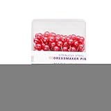 Nähnadeln | Nähnadeln rechts | gerade Pins mit kugelförmigen Köpfen und Box, mit Box, farbige Nähstifte,