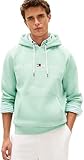 Tommy Hilfiger Herren Tommy Logo Hoody Mw0mw11599 Kapuzenpullover, Green (Crushed Mint), S
