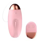 Qoosea Liebeskugeln Bullet Vibratoren Sex Vibrationseier, Wasserdicht G-Punkt Vibrator mit 10 Einstellbaren Vibrationsmodi Adult Sex Toys Vibro Ei, Erotik Sexspielzeug für Paare Frauen, Rosa