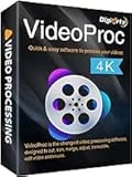 Digiarty VideoProc AI Converter 4K WIN Dauerlizenz (Product Key Zertifikat per Mail + Post)