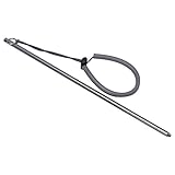 VGEBY Scuba Riffstab Tauchen, 35cm Diving Pointer Stick Unterwasser Tauchen Stab mit Handschlaufe (Silver)