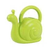 TLTLT Wasserfall-Gießkanne, Kindergießkanne, Blumenbewässerungswerkzeug, leicht, süßer 1-Liter-Cartoon-Elefanten-Gießtopf, Wassersprinkler for Gartenpflanzen, Grün(Green)