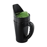 Tidgel Manueller Streuer für Rasen, Hand-Samen- und Salzstreuer für Gras, Raps, Schneeschmelzen - Kunststoff Gartenstreuer