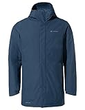 VAUDE Cyclist II gefütterter Parka für Herren – Winterjacke mit PrimaLoft Wattierung, wasserdichte & atmungsaktive Winter Fahrradjacke für Herren, 2-Wege-Reißverschluss – ideal für den Winter