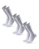 DANISH ENDURANCE 3 Paar Fahrradsocken Knöchelhoch Weiß/Schwarz 39-42