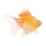 BESTonZON Zierfischspielzeug Mini-Blasen Mini-jesusfiguren in Großen Mengen Mini-truthahnfigur Hohe Aquarienpflanzen Aquariumsilikon Goodie-Bag-Stuffer Mochi Mini-harzfiguren PVC Golden