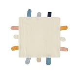 Sicherheitsdecke für Jungen und Mädchen, Baumwolle, weich, atmungsaktiv, Musselin, beruhigendes Handtuch, beruhigendes Spielzeug für Säuglinge und Neugeborene