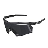 SCICON Sports Aerostorm Fahrradbrille (schwarz getönt RX)