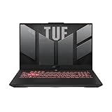 ASUS TUF A17 | 17,3' FHD 144Hz | AMD Ryzen 5 7535HS | RAM: 96GB (DDR5) | SSD: 8TB | NVIDIA RTX 4050 | beleuchtete RGB Tastatur | Windows 11 Pro | Office 2024 Pro #mit Notebooktasche