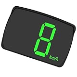 Geschwindigkeitsmesser – Auto Tacho, GPS Geschwindigkeitsmesser – Digitaler Tachometer mit 2,8 Zoll LED-Anzeige, KMH/MPH, universell für Motorrad, LKW, Golfcart, Offroad & Taxi geeignet