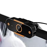 USB-Webkamera – USB-Kamera, Webcam Für Streaming | Schwarze HD-Live-Übertragungskamera, minii-Laptop-Webcam Mit Autofokus-Funktion Für PC, Computer