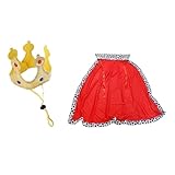 PLCPDM 3. Goldene Bestickte Hundeumhänge Abnehmbare Kronen Bequemes Elastisches Design Für Feiern Fotoshootings Königliches Hundezubehör