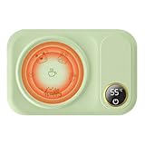 Becherwärmer, 3 Modi Automatische Abschaltung Heizung, Tragbarer Getränkewärmer, Für Innenbereich Täglichen Gebrauch Am Schreibtisch Zuhause Arbeitsplatz Studium Morgen Bequeme Tischnutzung