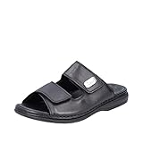 Rieker 25590, Herren Pantoletten, Schwarz (schwarz), 43 EU (9 UK)