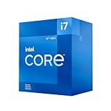 Intel Core i7-12700F 12. Generation Desktop Prozessor (Basistakt: 2.1GHz, 12 Kerne, LGA1700, RAM DDR4 und DDR5 bis zu 128GB) BX8071512700F