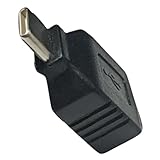 Naqqios -Konverter - Typ C Auf USB 2.0 Konverter | Gerader Stecker Auf Buchse Ladekabel Adapter | Für Telefon Laptop PC Desktop Auto Reise Zuhause