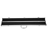 Otufan Snooker Queue Koffer für Pool, Kunstleder Längliches Billard Queue Etui Mit Schaumstoffauskleidung Und Zwei Schlitzen Für Snooker, American Eight Ball Nine Bal, 80 X 7.6 X 5.1 cm