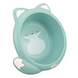 JOINPAYA Dicker Cartoon Waschbecken aus Robustem Kunststoff Vielseitig Einsetzbares Kleines Waschbecken in mit Fuchs Design Sicherer Flexibler Waschtrog für Gesicht und Füße
