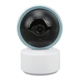 TUORE WiFi-Überwachungskamera, Drehbare 2-Wege-Überwachungskamera mit Automatischer Verfolgung, 100-240 V für Babys für Zuhause (EU-Stecker)