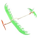 Acunny Gummiband Flugzeug Mit Federantrieb | Gummiband Antrieb Flugzeug Bausatz - Spielzeug Segelflieger Für Outdoor Sport Spiel Kinder Erwachsene