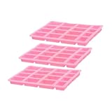 Gadpiparty 3 Stück Mini Ziegelform DIY Sandtisch Modellbau Form für Mikrolandschaft Sandtisch Zubehör Leicht Tragbar Geeignet für Miniaturszene und Landschaftsbau Zufällige