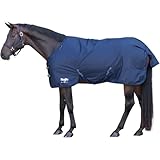 Winterdecke Pferd RugBe IceProtect | Outdoordecke mit 200g Füllung 600 DEN | Stark wasserabweisend bis 3000 mm (165)