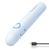 USB Mückenstich Hitzestift, Insektenstichheiler Wiederaufladbar zur Behandlung von Mückenstiche, Lindert Juckreiz und Schwellungen, Chemiefrei Elektronischer Stichheiler, Klein und Handlich,Hellblau