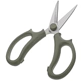 JOINPAYA Gartenschere Edelstahl Blumenschere mit Rutschfestem Griff Ergonomisch Langlebige Pflanzenschere für Blumen Zweige und Gartenpflege Rostfrei Multifunktional