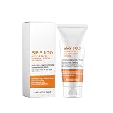 Altherona Sonnencreme Gesicht SPF100, Sunscreen für Gesicht & Körper, Anti-Aging Sonnenschutz Gesicht, Sonnenschutz Lotion, Sunscreen LSF 100 mit UVA/UVB-Schutz, Sun Cream, Nicht fettend
