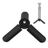 Mini-Stativ mit 1/4 Zoll Schraube Anti-Shake Tragbares Stativ Dreibein Stativ Rutschfester Tisch-Stativ Allzweck-Stativ für Smooth 4 Osmo Mobile Vimble 2 Gimble Griff-Stabilisator und alle Kameras