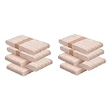 LALAFINA 2 Sätze Eisstock Aus Holz Eis Am Stiel Farbig Eisstiele Wachsen Pop-formen Eisstiele Zum Basteln Jumbo-eis Am Stiel Eisstiele Für Klassennamen Wiederverwendbar Beige 250 Stück * 2