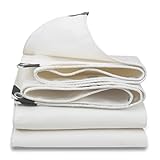 Strapazierfähige, wasserdichte Abdeckplane, strapazierfähige Segeltuchplane für Camping, Bodenplane, Outdoor, Schutzhülle, ideal für verschiedene Anwendungen
