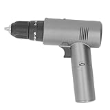 Elektrische Bohrmaschine, Akku-bohrschrauber, 500W High Power 30N.m Torsion Brushed Motorbohrer, Pistolengriff Elektrischer Bohrer-satz mit LED-digitalanzeige Zum Bohren(EU-Stecker)