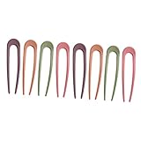 DRESSOOS 8 Stück Haarnadel Haarspange Dutt Haarhalter Französische Nadel Dutt Haarnadel Chignon Pin Haargabel Haarnadeln Für Dutts Haarstäbe Für Langes Haar Dutt Haarstab Haarschmuck Für
