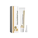 Hämorrhoiden Salbe,Hemorrhoid Cream,Natürliche Salbe gegen Brennen, Juckreiz und Beschwerden,Analfissuren und Analbeschwerden in und um den für die intensive Haut-Pflege (1)
