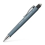 FABER-CASTELL 133388 - Druckbleistift Poly Matic, 0.7 mm, grau, 1 Stück